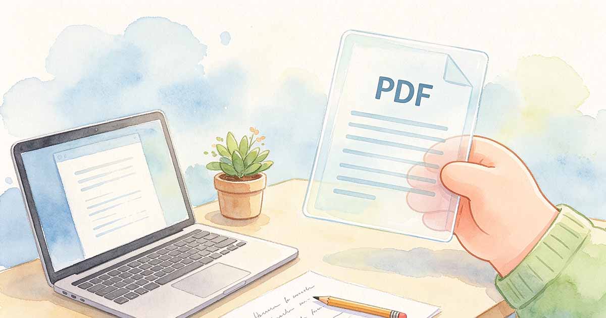 What Happens When You Convert a Multi-Page PDF Into a Single Long Image