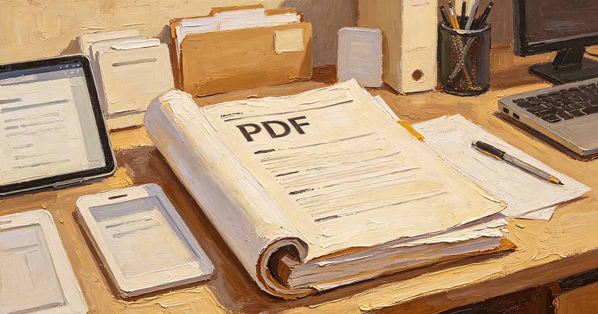 What Is the Difference Between a Scanned PDF and a Native PDF